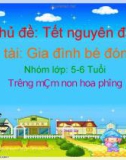 Bài giảng Mầm non: Chủ đề - Tết nguyên đán