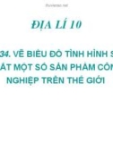 Bài giảng Địa lí lớp 10 bài 34: Vẽ biểu đồ tình hình sản xuất một số sản phẩm công nghiệp trên thế giới