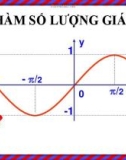 Bài giảng Đại số lớp 11 bài 1: Hàm số lượng giác