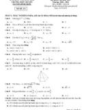 Đề thi học kì 1 môn Toán lớp 11 năm 2023-2024 có đáp án - Trường THPT chuyên Nguyễn Đình Chiểu, Đồng Tháp