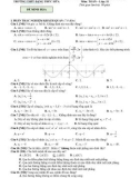 Đề thi học kì 1 môn Toán lớp 11 năm 2023-2024 - Trường THPT Đặng Thúc Hứa, Nghệ An (Đề minh họa)