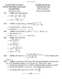 Đề thi học kì 1 môn Toán lớp 11 năm 2023-2024 - Trường Phổ thông Năng khiếu, TP. HCM