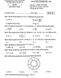 Đề thi học kì 1 môn Toán lớp 12 năm 2023-2024 có đáp án - Trường THPT Chu Văn An, Hà Nội