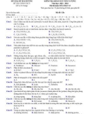 Đề thi KSCL học kì 1 môn Hóa học lớp 12 năm 2023-2024 có đáp án - Sở GD&ĐT Hải Dương