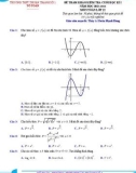 Đề thi học kì 1 môn Toán lớp 12 năm 2023-2024 - Trường THPT Thuận Thành Số 1, Bắc Ninh (Đề minh họa)