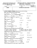 Đề thi giữa học kì 1 môn Toán lớp 6 năm 2023-2024 - Trường THCS Nguyễn Trãi, Đại Lộc