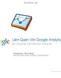 Làm quen với Google Analytics: Đo lường hiệu quả chiến dịch quảng cáo