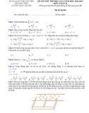 Đề thi thử THPT Quốc gia năm 2017 môn Toán lần 2 - Trường THPT Lương Ngọc Quyến - Mã đề 006