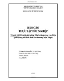 Báo cáo thực tập tốt nghiệp: Đề xuất giải pháp Marketing nâng cao hiệu quả quảng bá hình ảnh cho thương hiệu Kiipit