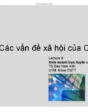 Bài giảng Các vấn đề xã hội của công nghệ thông tin: Lecture 8 - TS. Đào Nam Anh