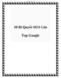 10 Bí Quyết SEO Lên Top Google