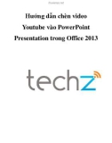 Hướng dẫn chèn video Youtube vào PowerPoint Presentation trong Office 2013