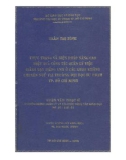 Luận văn Thạc sĩ Quản lý và tổ chức công tác giáo dục: Thực trạng và biện pháp nâng cao hiệu quả công tác quản lý việc giảng dạy Tiếng Anh ở các khoa không chuyên ngữ tại trường Đại học Sư phạm TP.Hồ Chí Minh