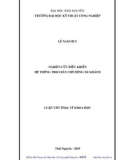 Luận văn Thạc sĩ Khoa học: Nghiên cứu điều khiển hệ thống treo bán chủ động xe khách