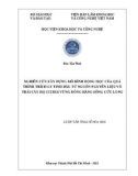 Luận văn Thạc sĩ Hóa học: Nghiên cứu xây dựng mô hình động học của quá trình trích ly tinh dầu từ nguồn nguyên liệu vỏ trái cây họ Citrus vùng đồng bằng sông Cửu Long