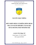 Luận văn Thạc sĩ Kỹ thuật: Điều khiển động cơ không đồng bộ ba pha cấp nguồn bởi biến tần đa bậc dùng phương pháp mô hình nội