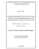 Luận văn Thạc sĩ Công nghệ sinh học: Xác định một số trình tự ADN mã vạch và nhân giống cây Râu mèo (Orthosiphon aristatus (Blume.) Miq.) bằng kỹ thuật nuôi cấy in vitro