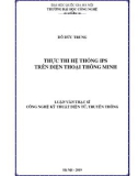 Luận văn Thạc sĩ Công nghệ kỹ thuật Điện tử, Truyền thông: Thực thi hệ thống IPS trên điện thoại thông minh