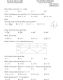 Tổng hợp 10 đề ôn thi tốt nghiệp THPT môn Toán năm học 2021-2022