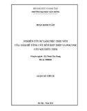 Luận án Tiến sĩ Kỹ thuật: Nghiên cứu sự làm việc chịu uốn của dầm bê tông cốt hỗn hợp thép và polyme cốt sợi thủy tinh