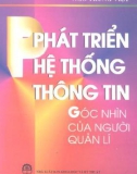 Phát triển hệ thống thông tin - Góc nhìn của người quản lý