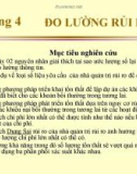 Bài giảng Quản trị rủi ro - Chương 4: Đo lường rủi ro