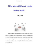 Tiềm năng và hiệu quả của thị trường ngách (Kỳ 2)