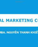 Bài giảng Digital marketing cơ bản - MBA. Nguyễn Thanh Khiết