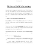 Dịch vụ SMS Marketing