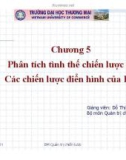 Chương 5: Phân tích tình thế chiến lược & Các chiến lược điển hình