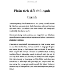 Phân tích đối thủ cạnh tranh