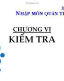 Bài giảng Nhập môn quản trị học: Chương 6 - ThS. Phan Thị Thanh Hiền