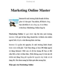 Marketing Online Master