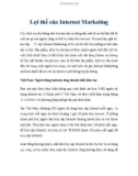 Lợi thế của Internet Marketing