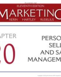 Lecture Marketing (11/e): Chapter 20 – Kerin, Hartley, Rudelius