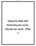 Quảng bá chiến dịch Marketing trực tuyến tiếp thị trực tuyến - Phần 5