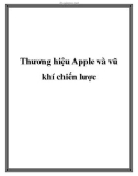 Thương hiệu Apple và vũ khí chiến lược