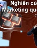 Bài giảng Marketing quốc tế: Chương 3 - Lê Thị Ngọc Diệp