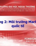 Môi trường marketing quốc tế