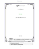 Giáo trình Phân tích hoạt động kinh doanh: Phần 1 - PGS.TS. Trương Bá Thanh