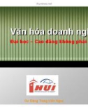 Bài giảng Văn hóa doanh nghiệp (Phần 2): Bài 2 - Đặng Trang Viễn Ngọc