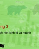 Bài giảng Quản trị danh mục đầu tư - Chương 3: Phân tích nền kinh tế và ngành