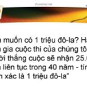 Giá trị thời gian của tiền tệ và lý thuyết