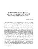 Văn hóa kinh doanh - Yêu cầu tất yếu của sự phát triển kinh tế trong điều kiện toàn cầu hóa