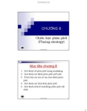 CHƯƠNG 8 Chiến lược phân phối (Placing strategy)