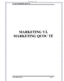 Marketing và marketing quốc tế