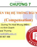 CHƯƠNG 7 - QUẢN TRỊ HỆ THỐNG ĐÃI NGỘ