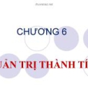 Quản trị nhân lực - Chương 6 Quản trị thành tích