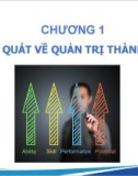 Bài giảng Quản trị thành tích - Chương 1: Khái quát về quản trị thành tích