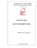 Bài giảng Quản trị chiến lược: Phần 2 - ThS. Lê Thị Bích Ngọc